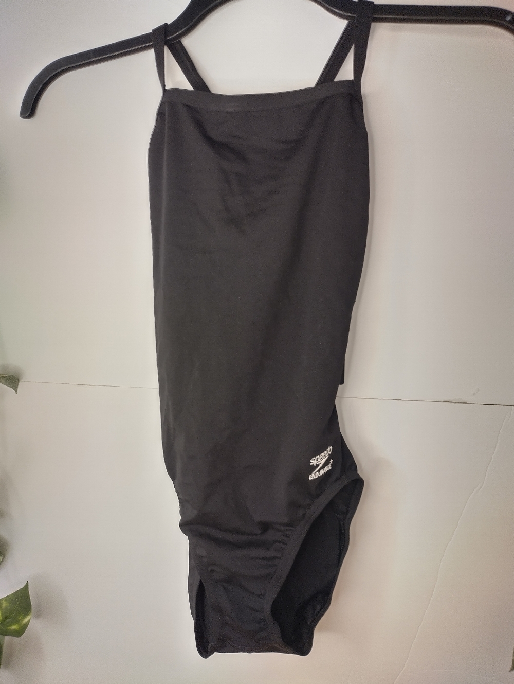 Speedo Black Performance One-Piece Swimsuit
